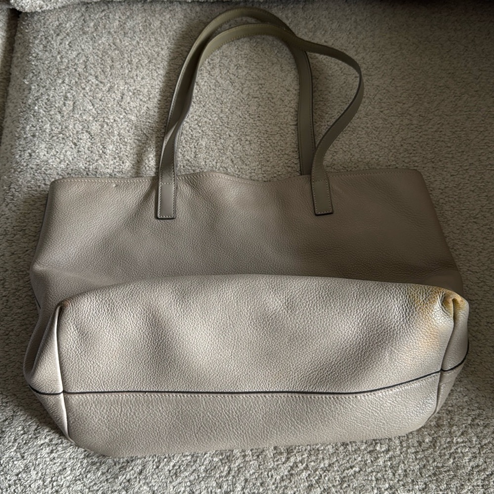 PRADA MILANO Logo Shoulder Hand Tote Bag Leather - Picture 6 of 17